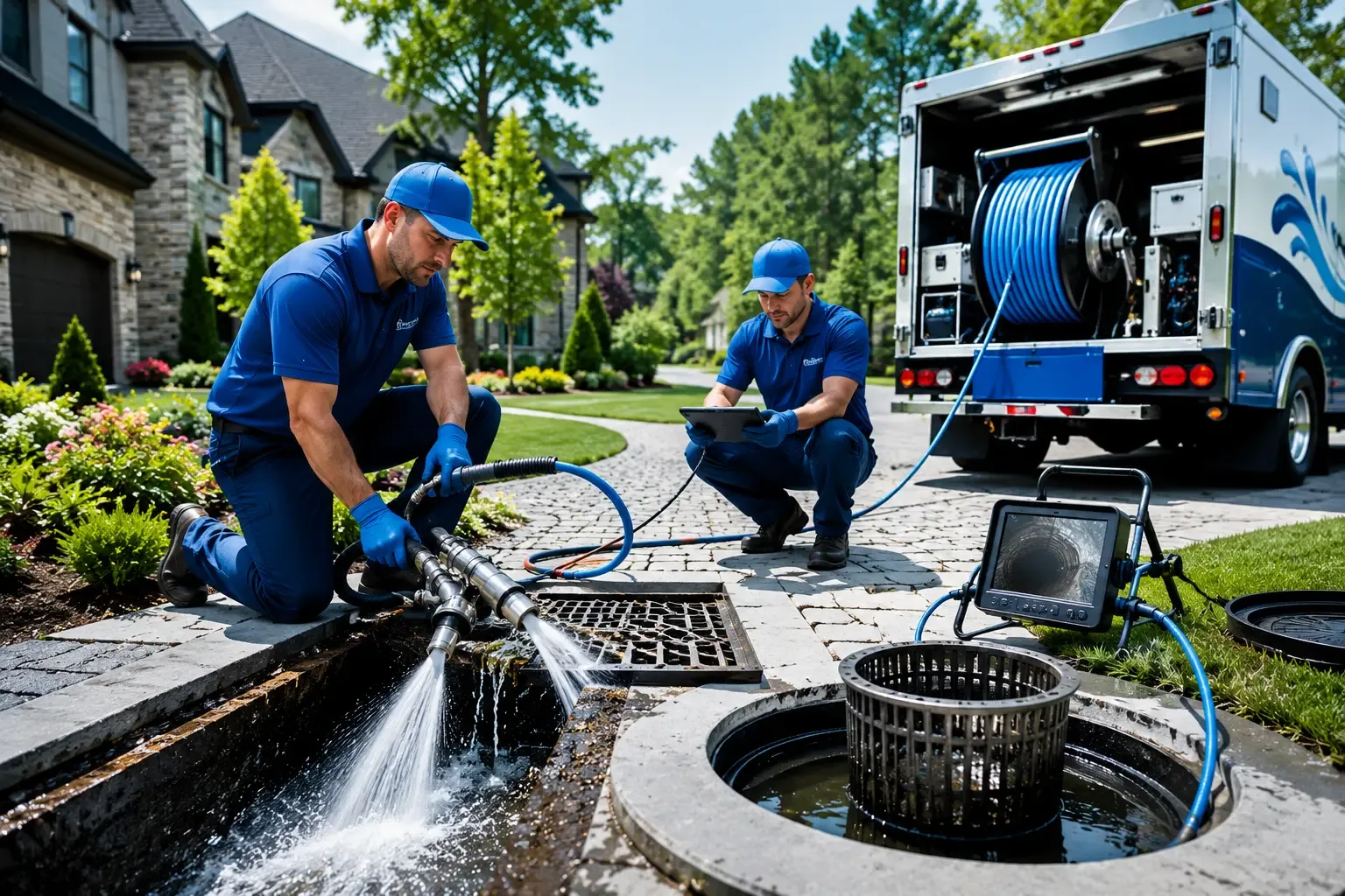 Local outdoor drain cleaning professionals in Montrose, PA